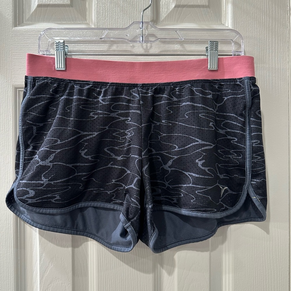 Old Navy Black and Pink Athletic Shorts